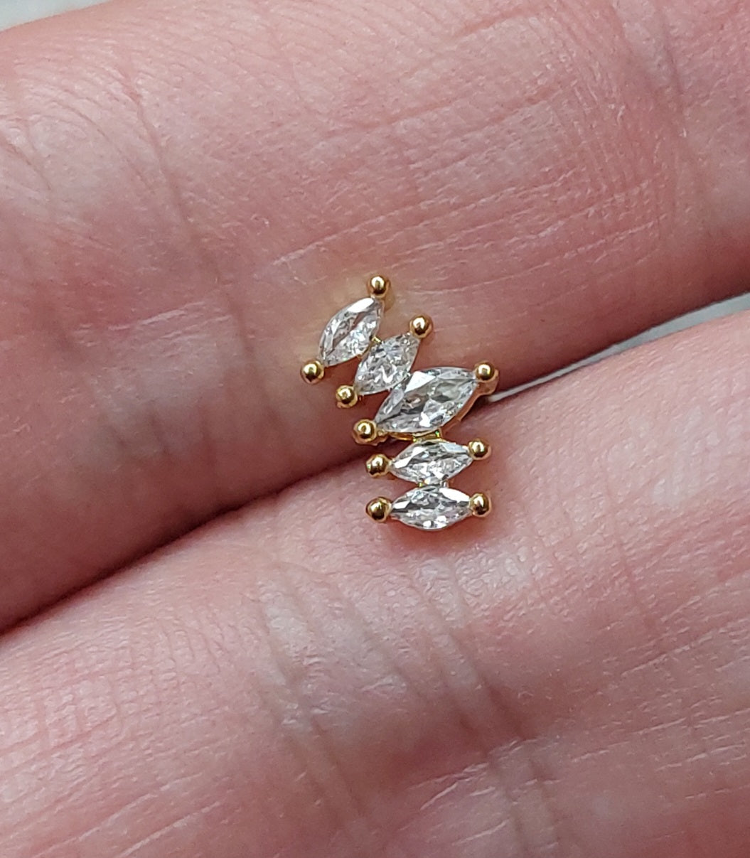 Clous d'oreilles TENDANCE