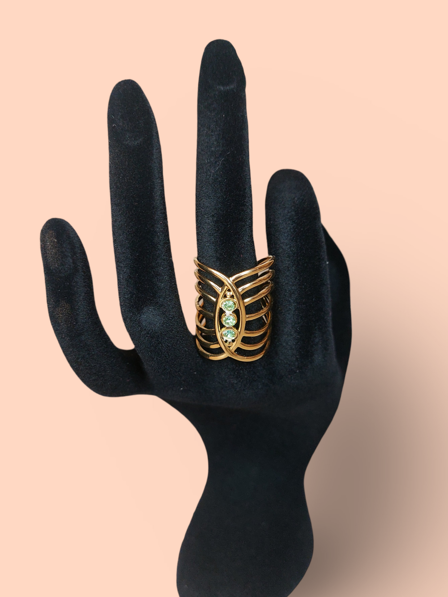 Bague Majestueux vert