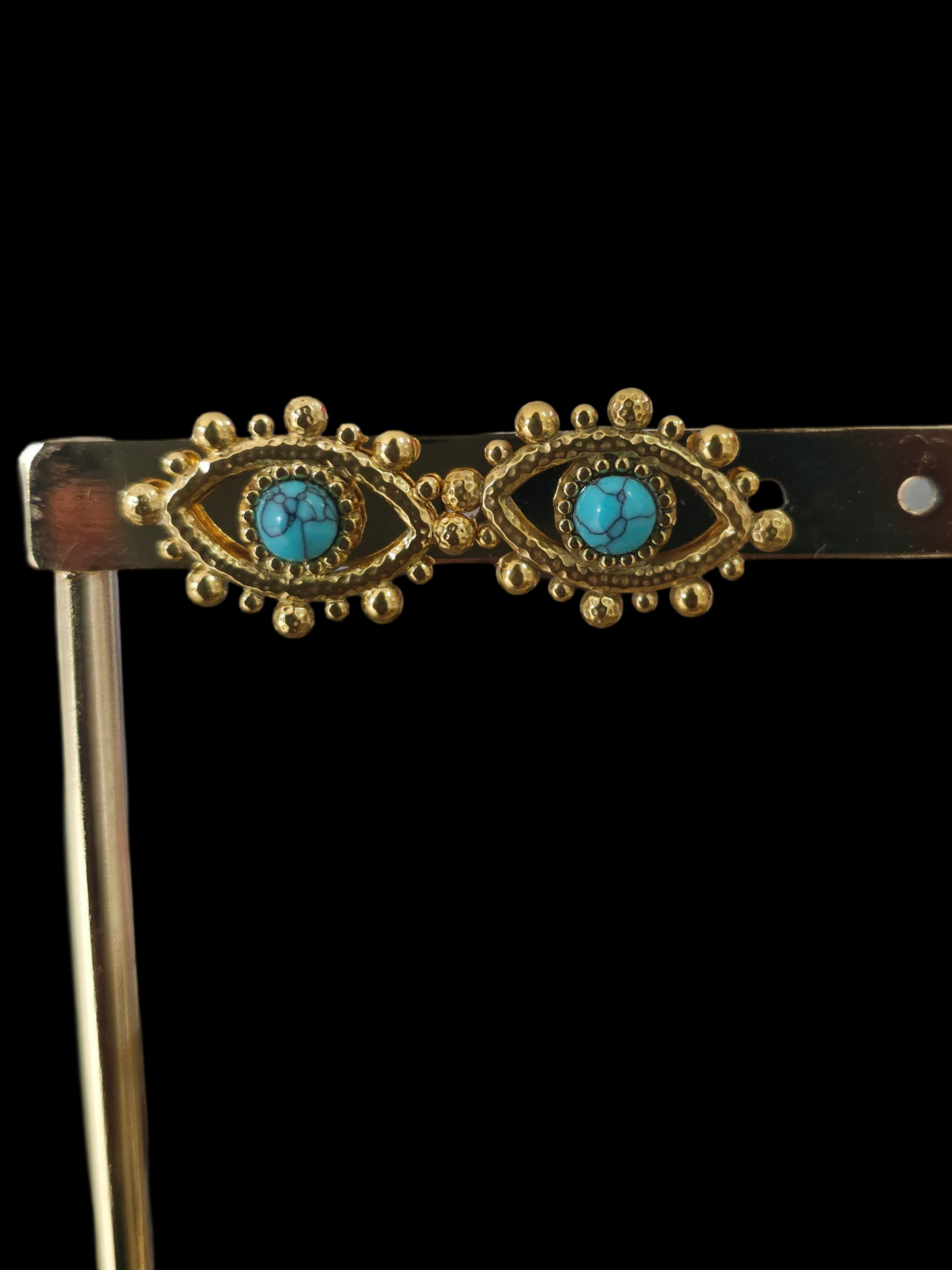 Boucles d'oreilles mauvais oeil
