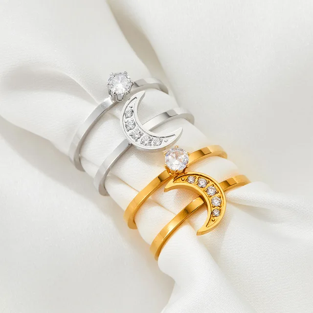Bague Moon - doré