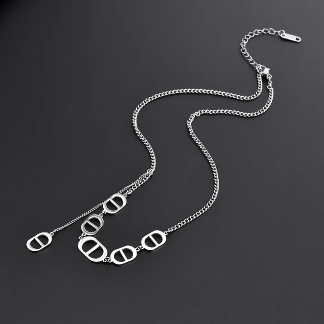 Collier MEGHAN argenté