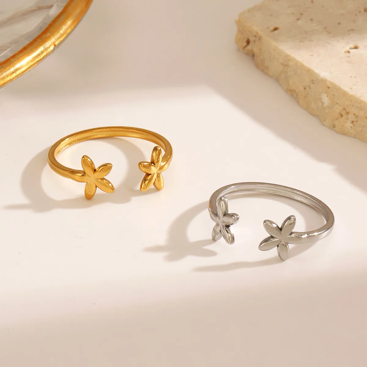 Bague Doris doré