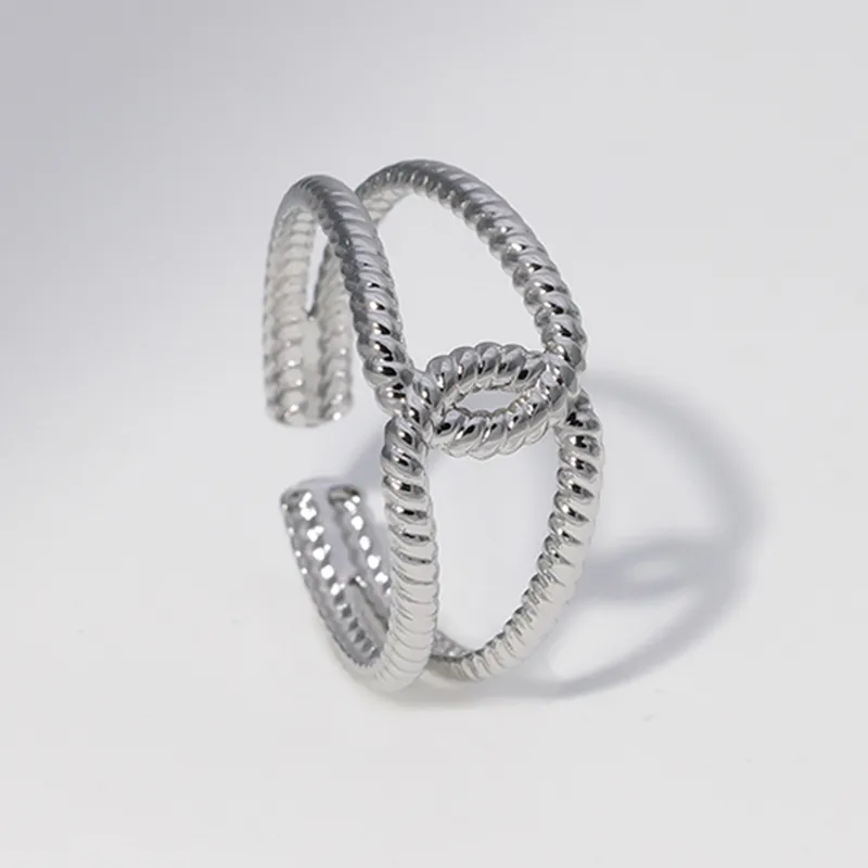 Bague Cléa argenté