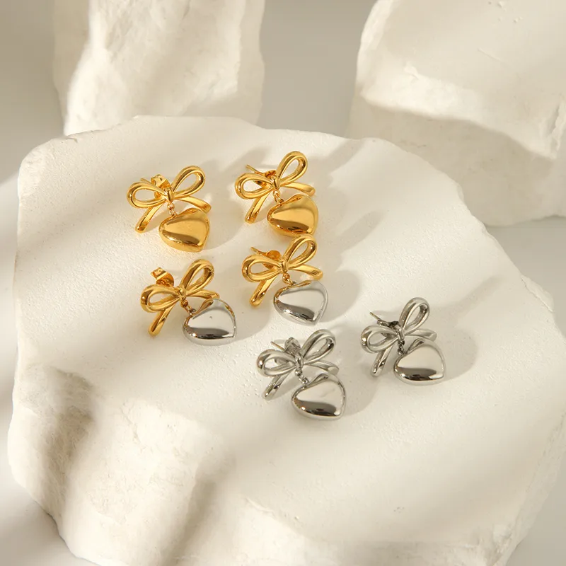 Boucles d'oreilles Cute argenté