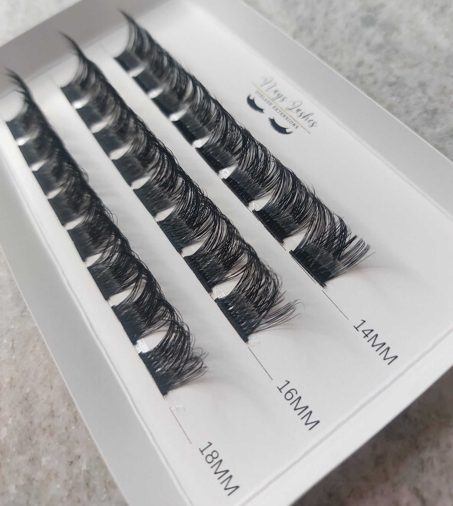 Extensions de cils CC07 14/16/18