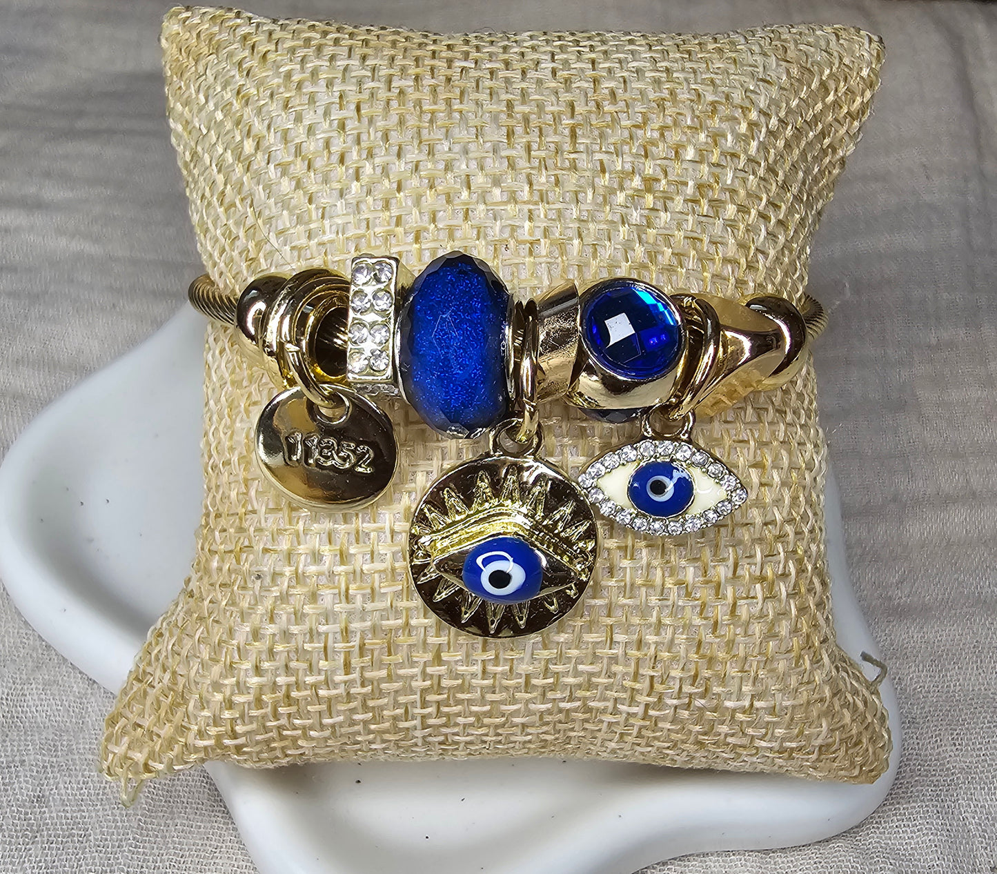 Bracelet charm's mauvais œil