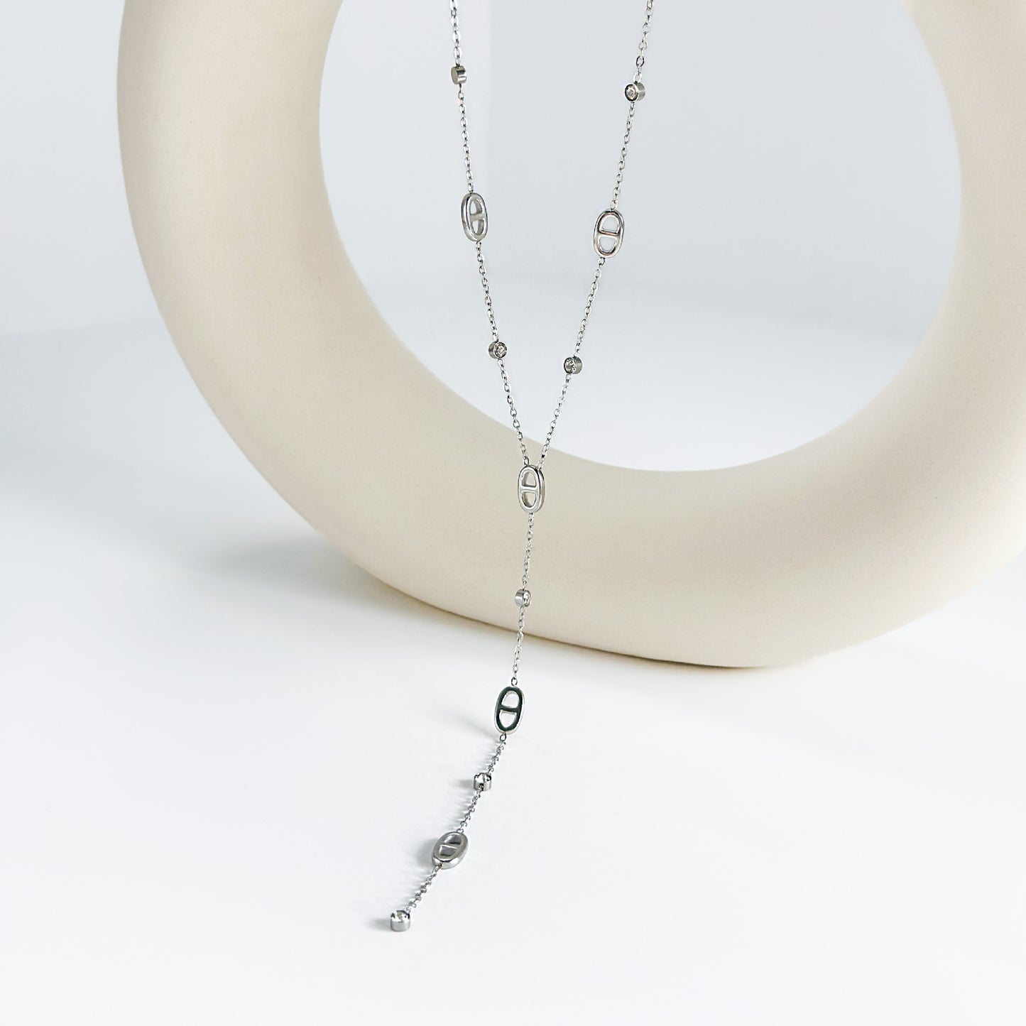 Collier Félicia argenté