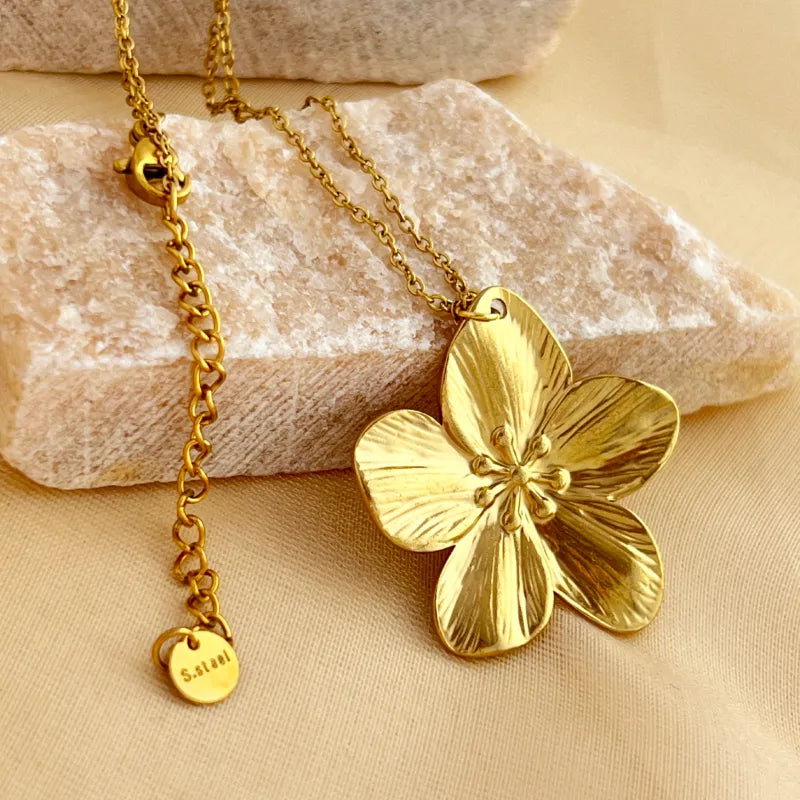 Collier Flor - Doré