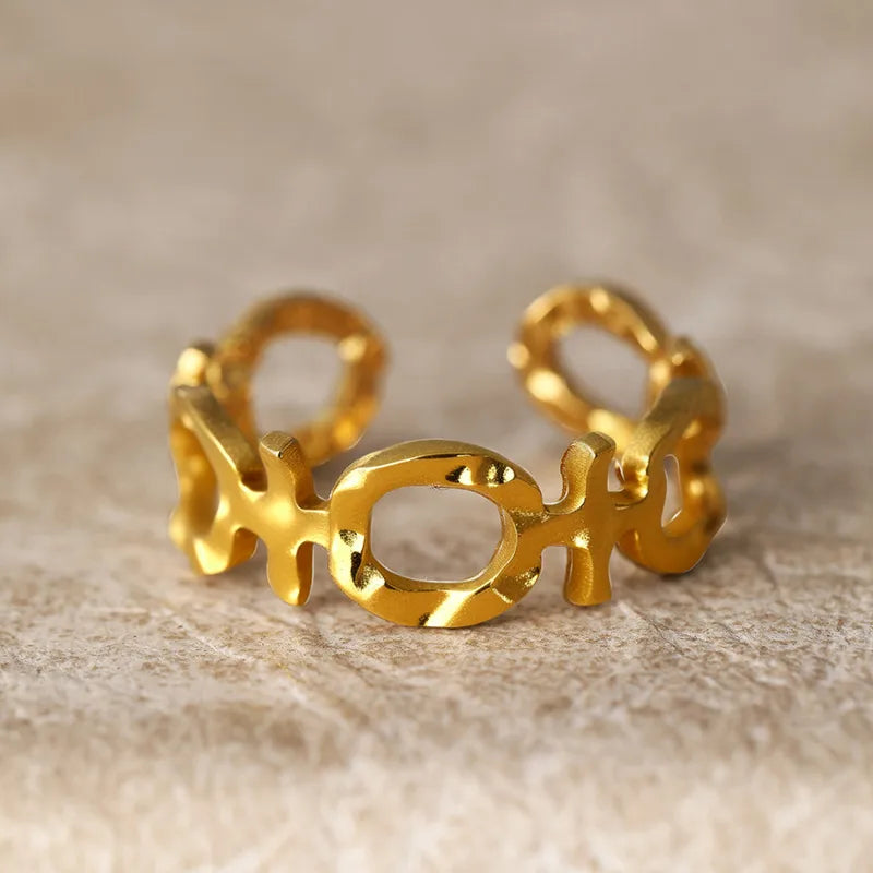 Bague Sélène - Doré