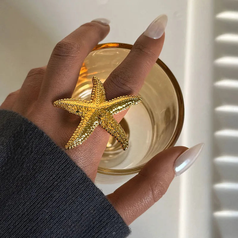 Bague étoile de mer