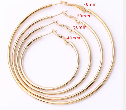 Boucles d'oreilles CREOLE CLASSIQUE