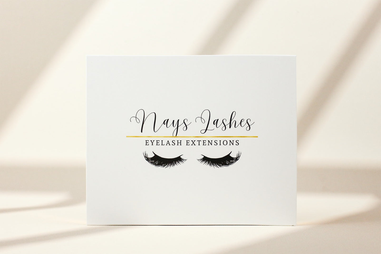 Boîte d'extensions de cils DIY
