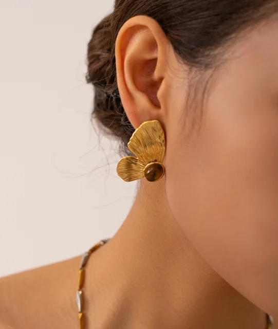 Boucles d'oreilles Butterfly