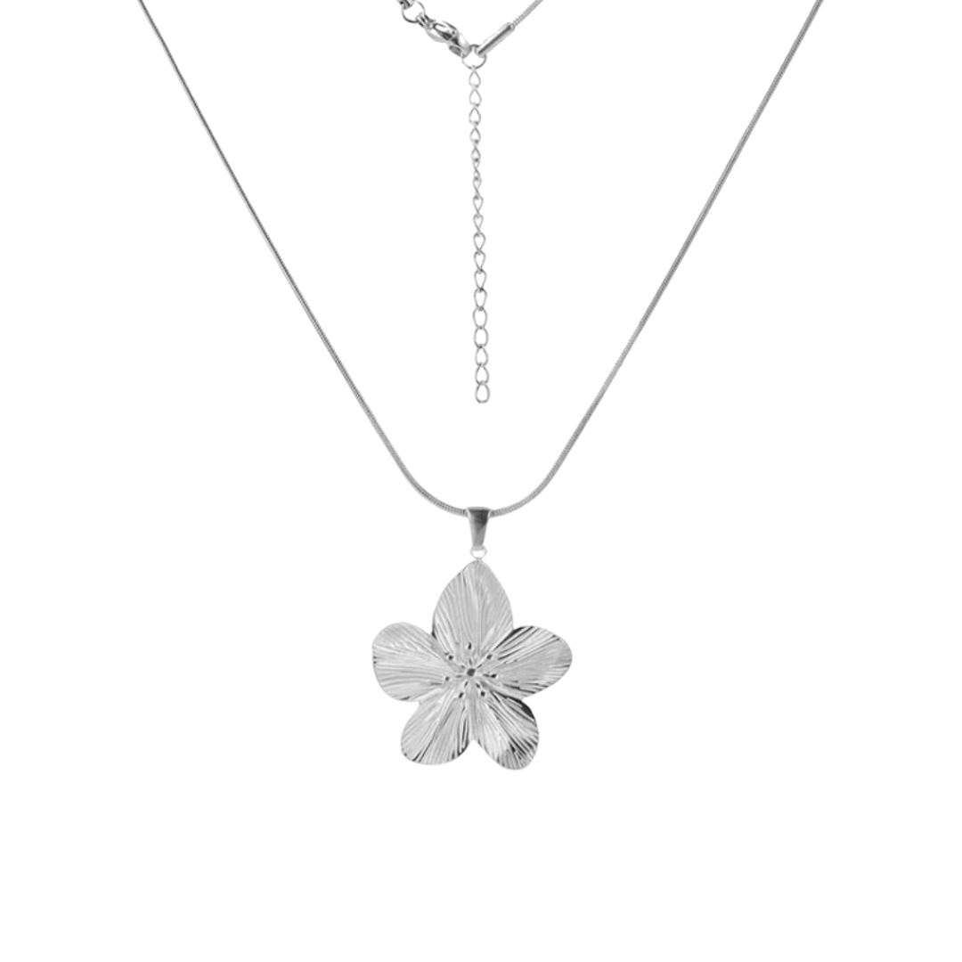 Collier Flor - Argenté