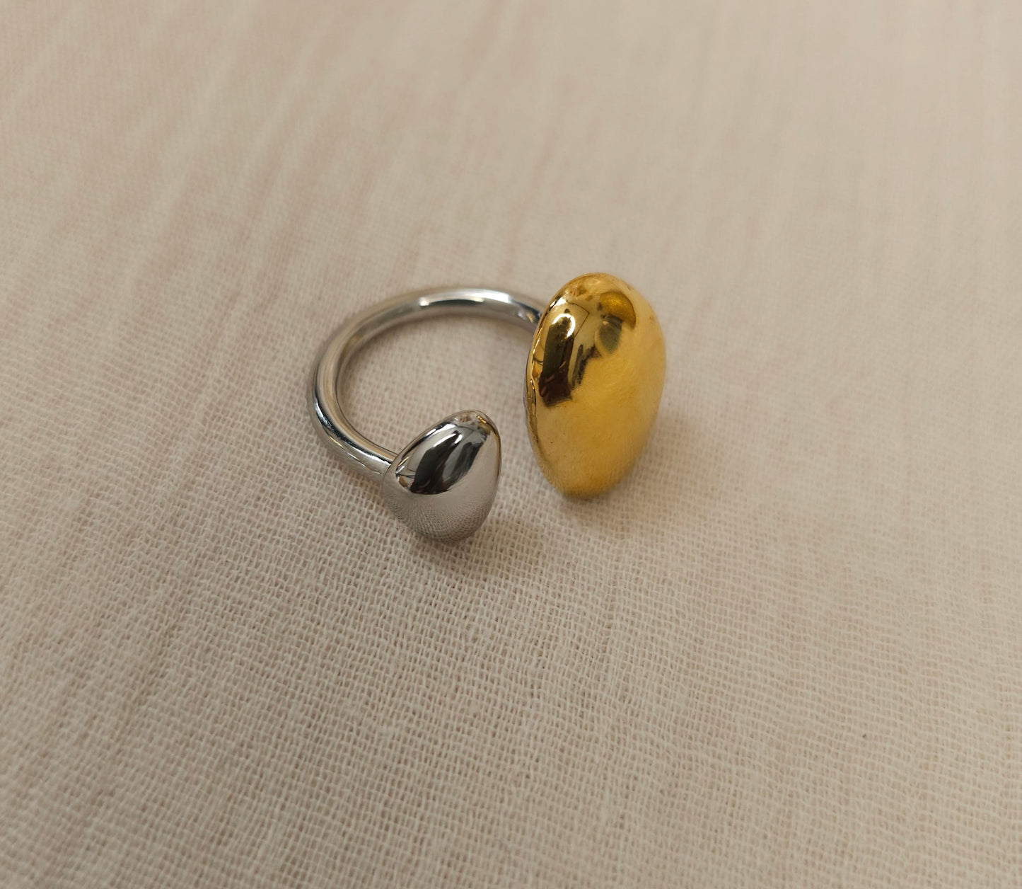 Bague bicolore Sierra