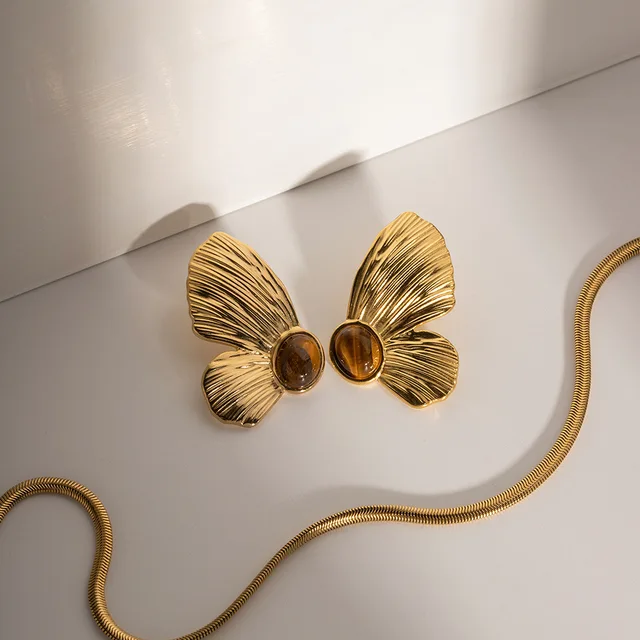 Boucles d'oreilles Butterfly
