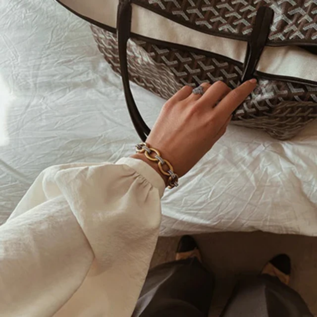 Bracelet bicolore Daïna