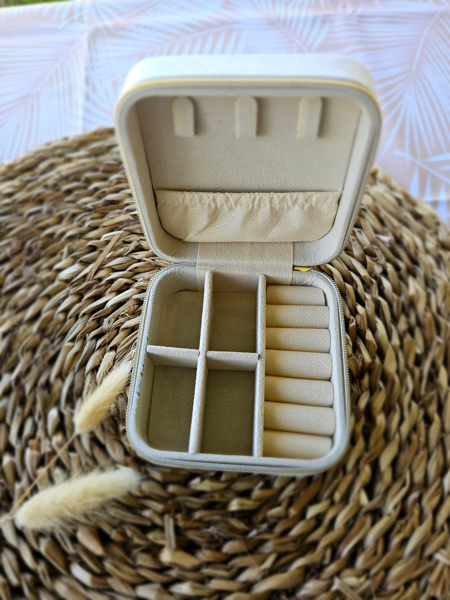 Boîte à bijoux de voyage