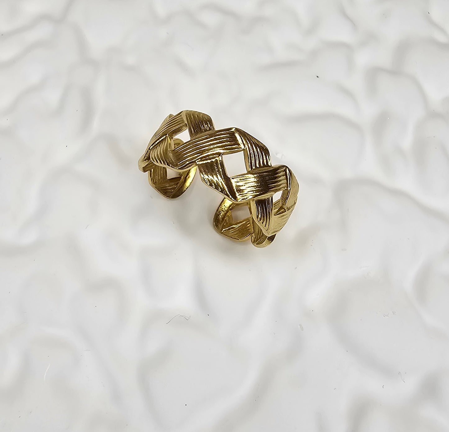 Bague Elva doré