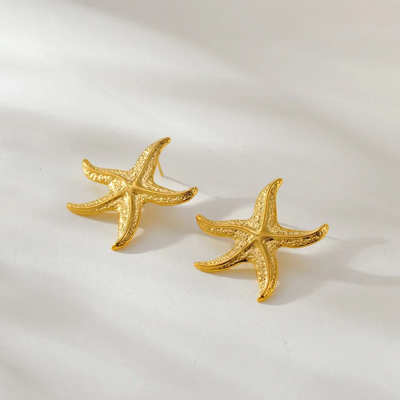 Boucles d'oreilles Etoile de Mer