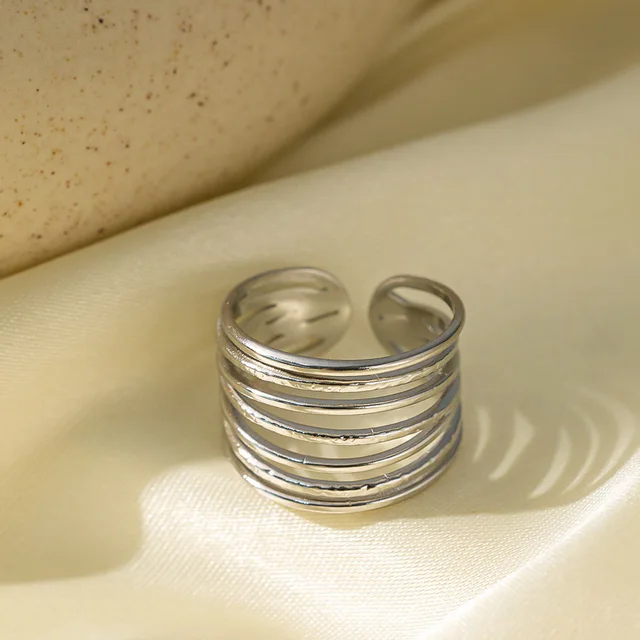 Bague Ivy argenté