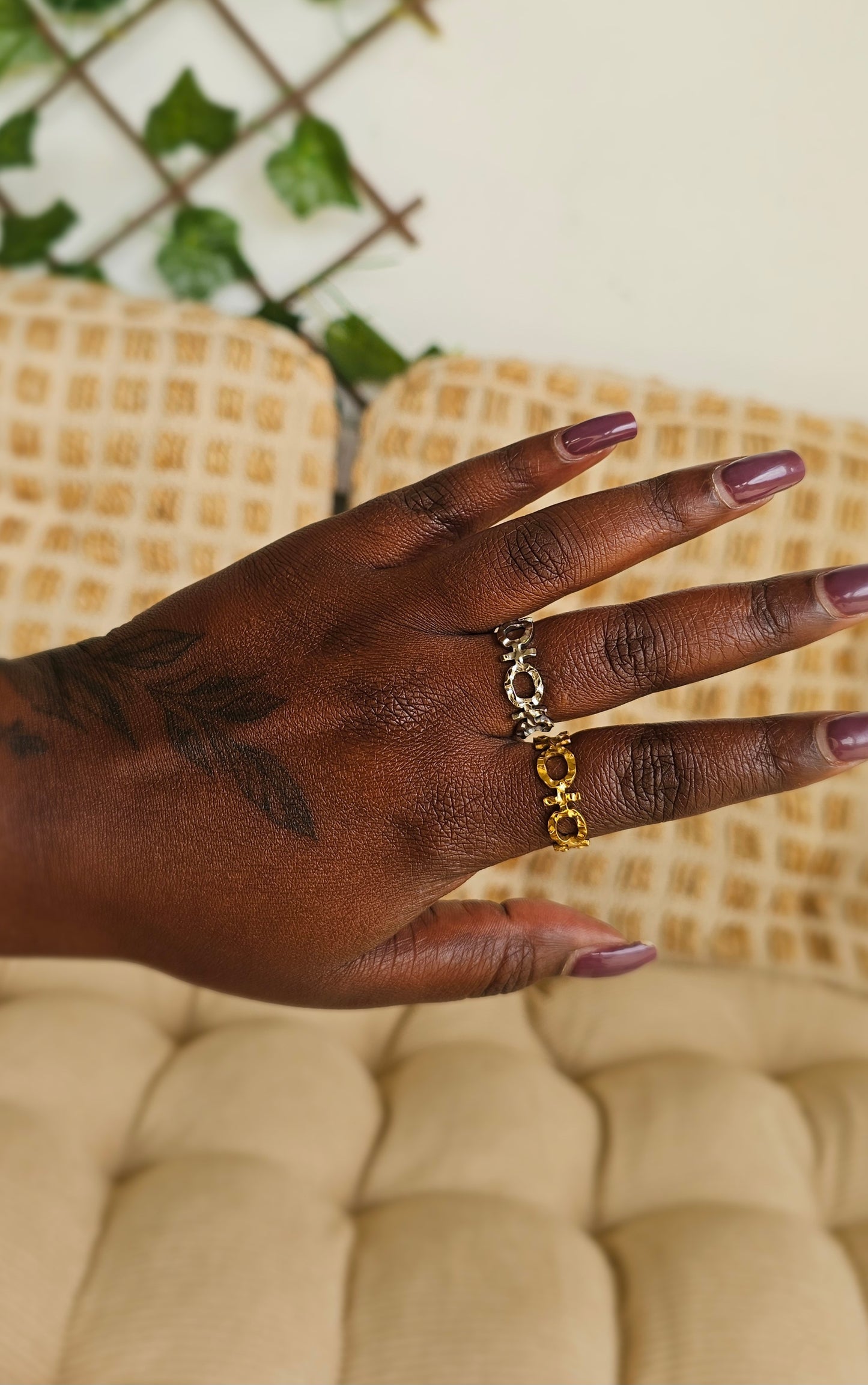Bague Sélène - Doré