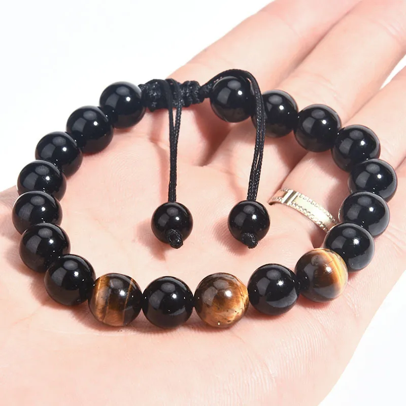 Bracelet chakra oeil de tigre