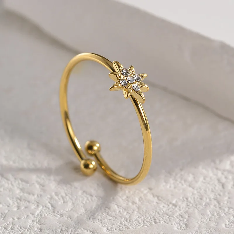 Bague Céleste doré