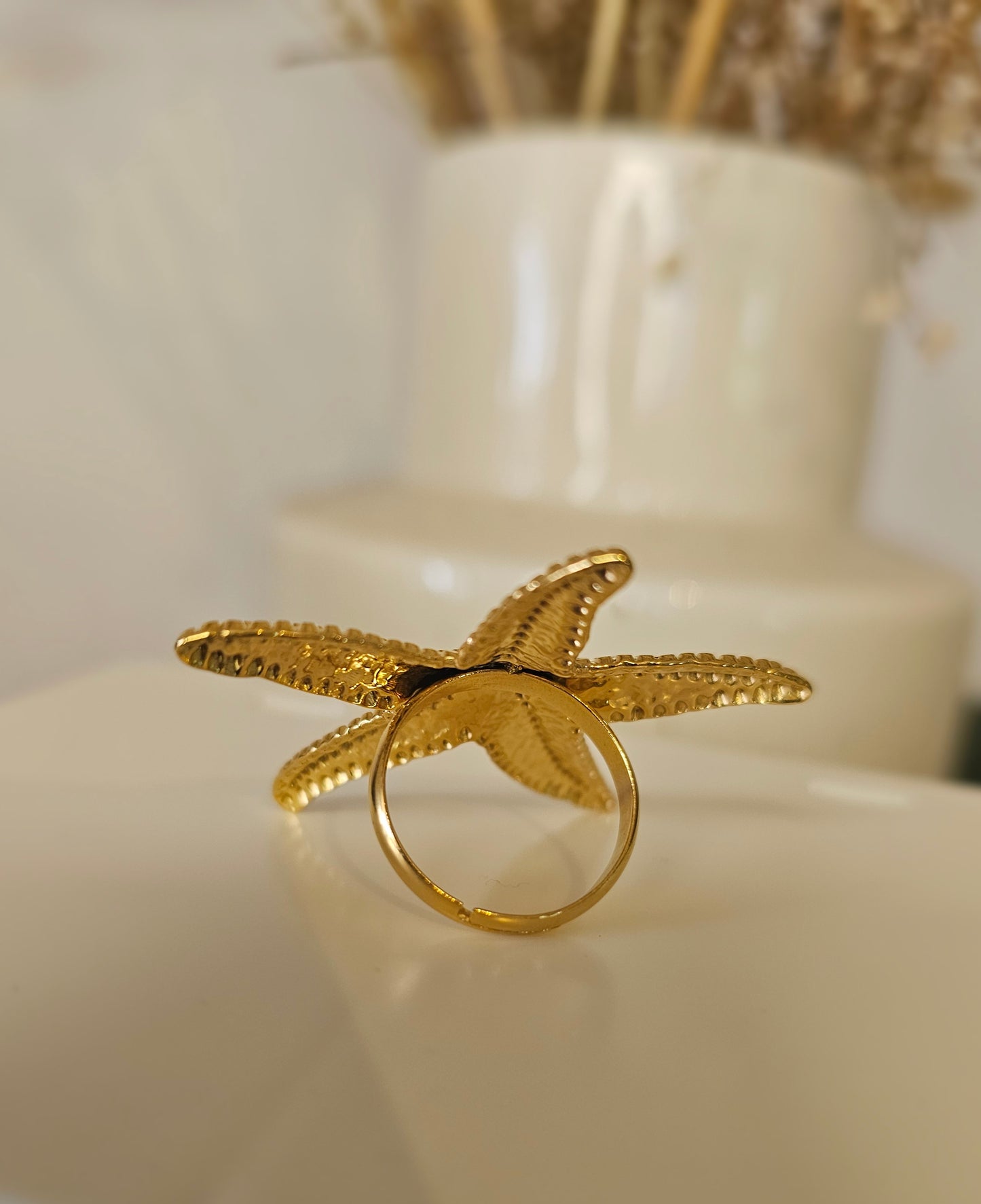 Bague étoile de mer