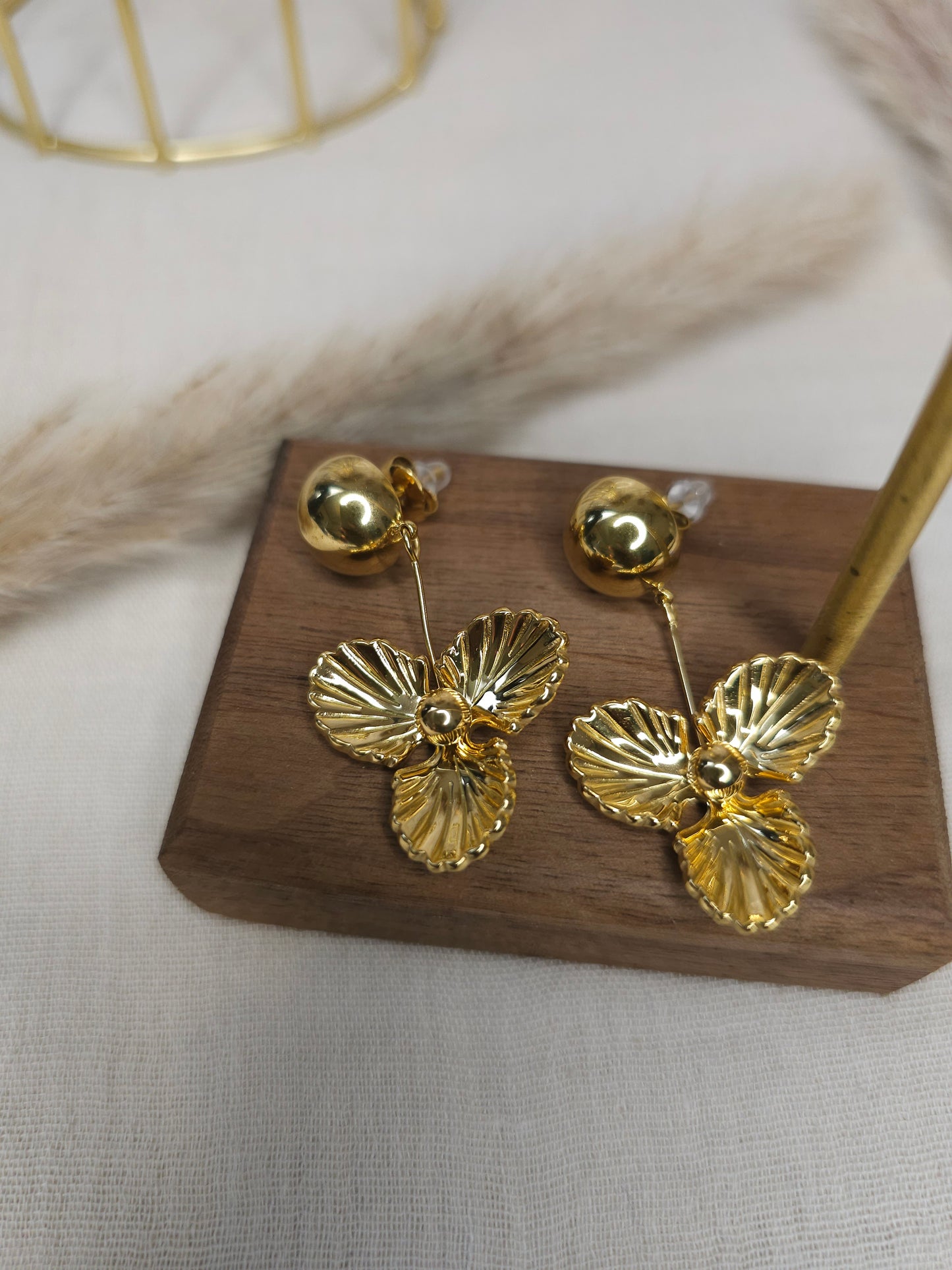 Boucles d'oreilles Pétales