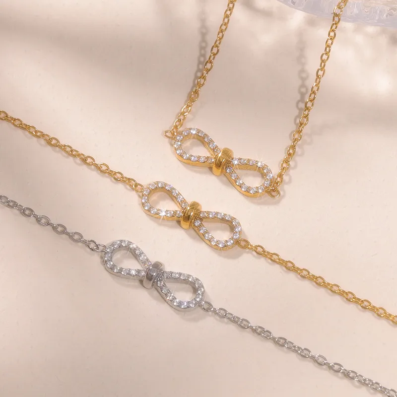 Bracelet infini doré