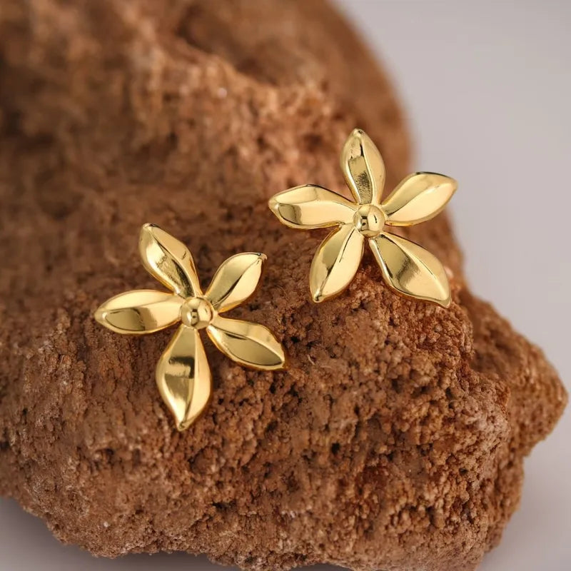 Boucles d'oreilles Vanille