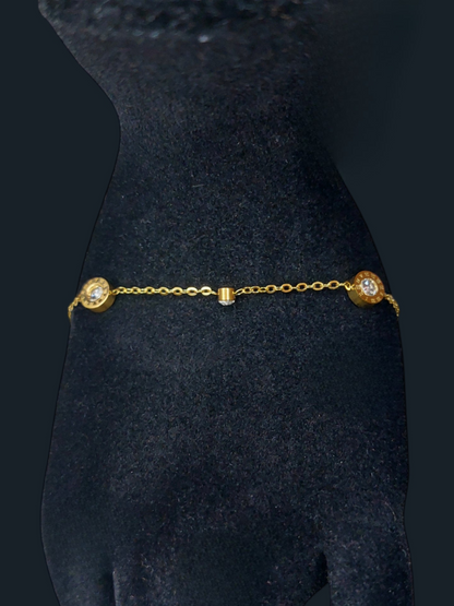 Bracelet Rêverie Dorée 18k
