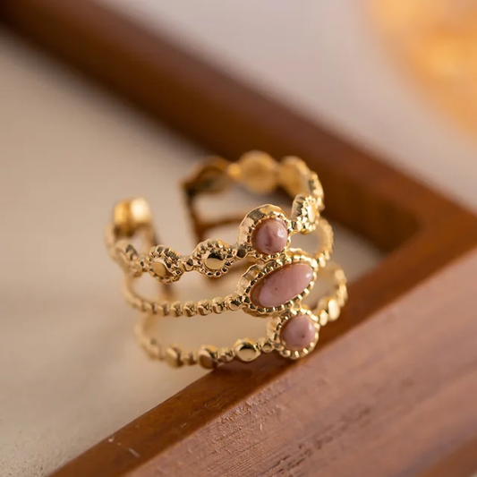 Bague en pierre naturelle VINTAGE