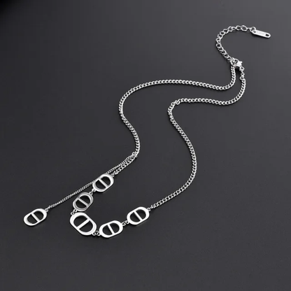 Collier MEGHAN argenté