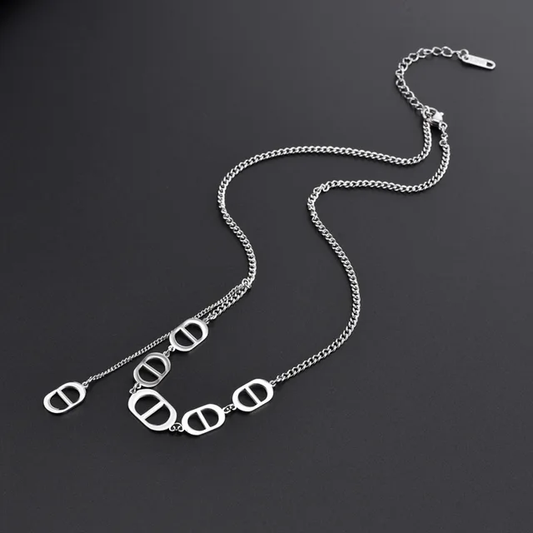 Collier MEGHAN argenté