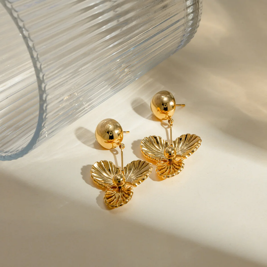 Boucles d'oreilles Pétales