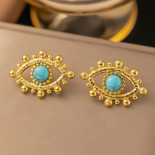 Boucles d'oreilles mauvais oeil