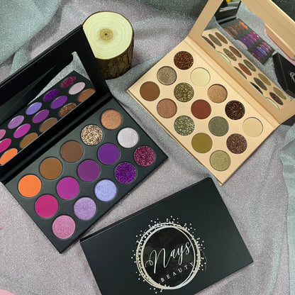 Palette de fard à paupières 15 couleurs