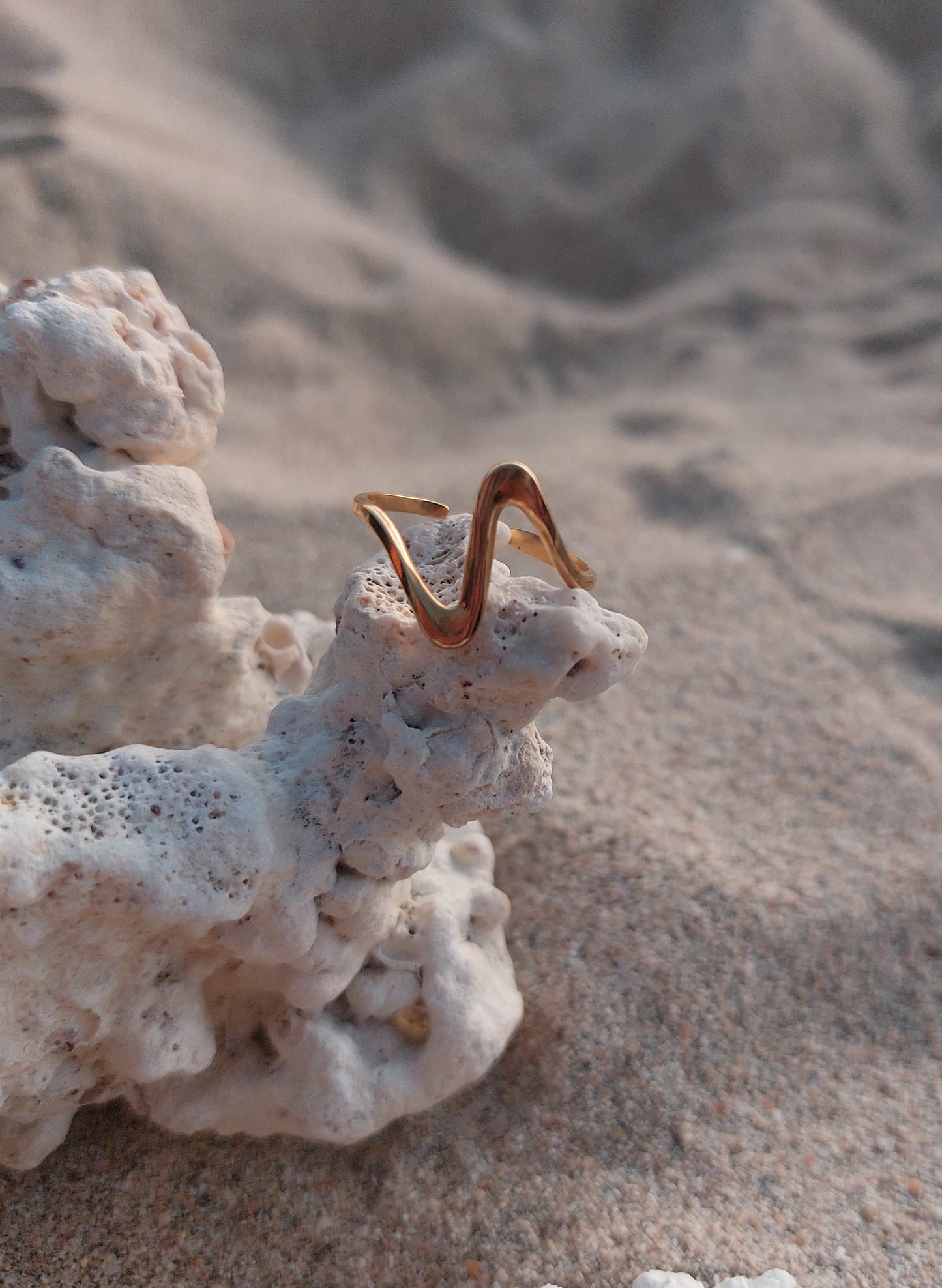 Bague CURVY argenté