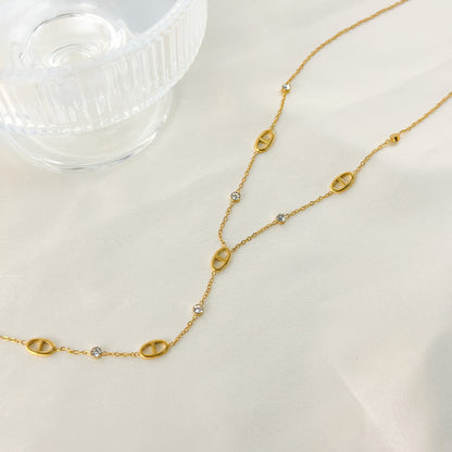 Collier Félicia doré