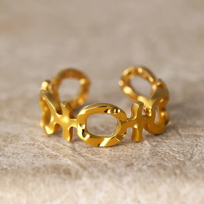 Bague Sélène - Doré