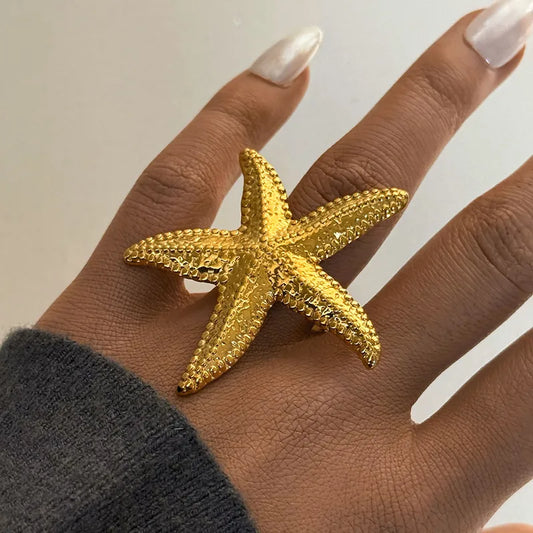 Bague étoile de mer