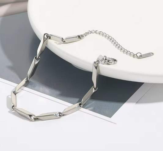 Bracelet homme PRESTIGE - Argenté