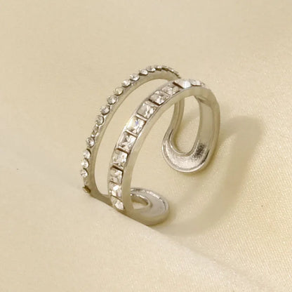 Bague Aëlys argenté