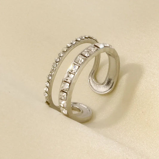 Bague Aëlys argenté