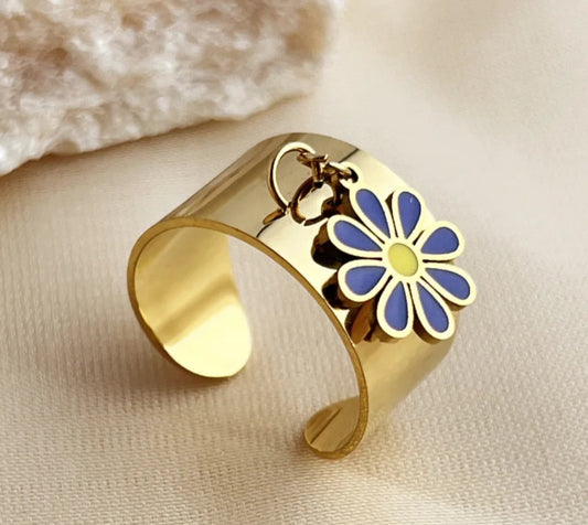 Bague à breloque FLORAL