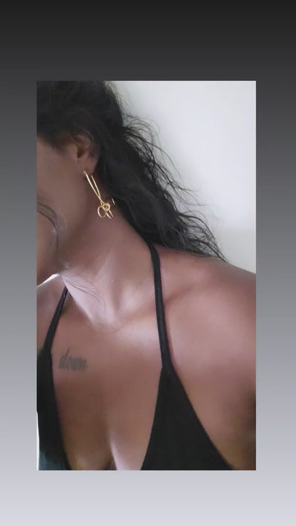 Boucles d'oreilles Pétales Impériales