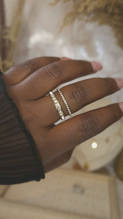 Bague Aëlys doré