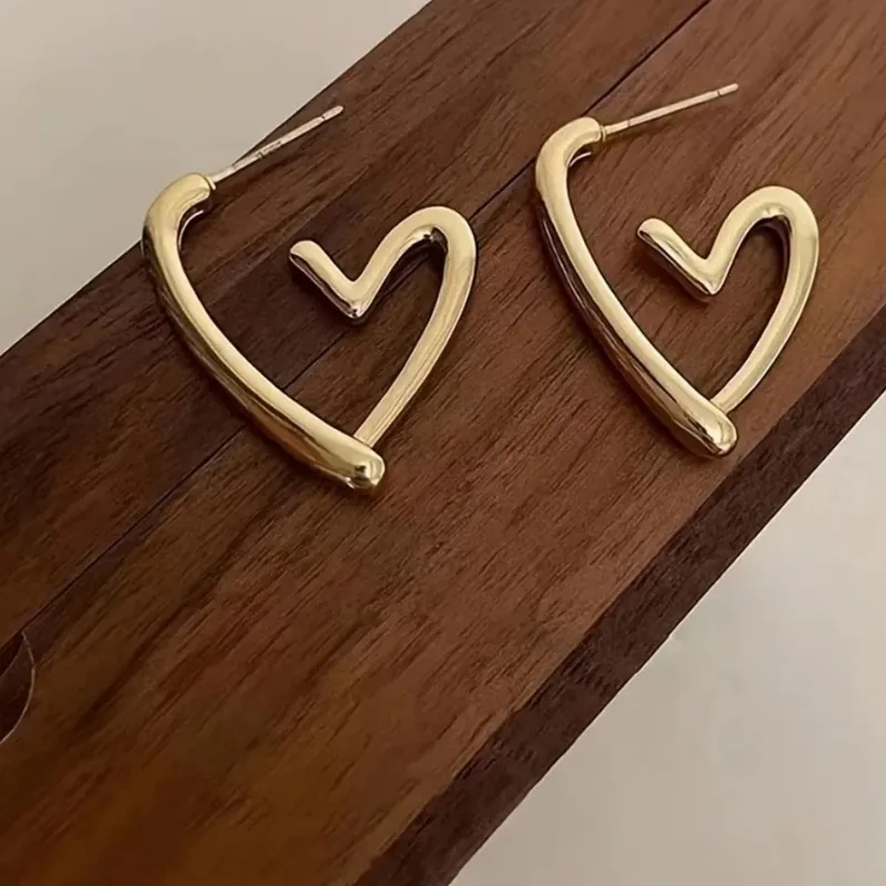 Boucles d'oreille Coeur